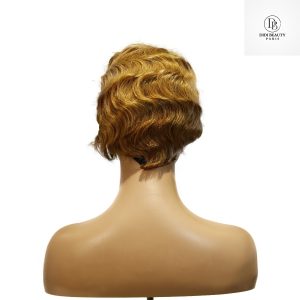 center wig machine made #27 wig remy hair h001