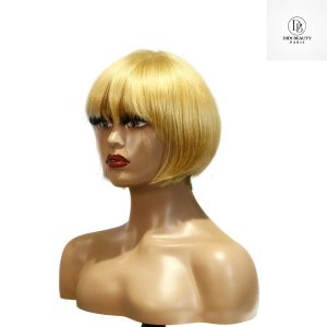 center wig machine made #27 wig remy hair h009