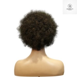 center wig machine made color wig remy hair