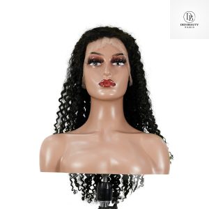 center wig 13x4 jerry curly lace front wig natural black remy hair